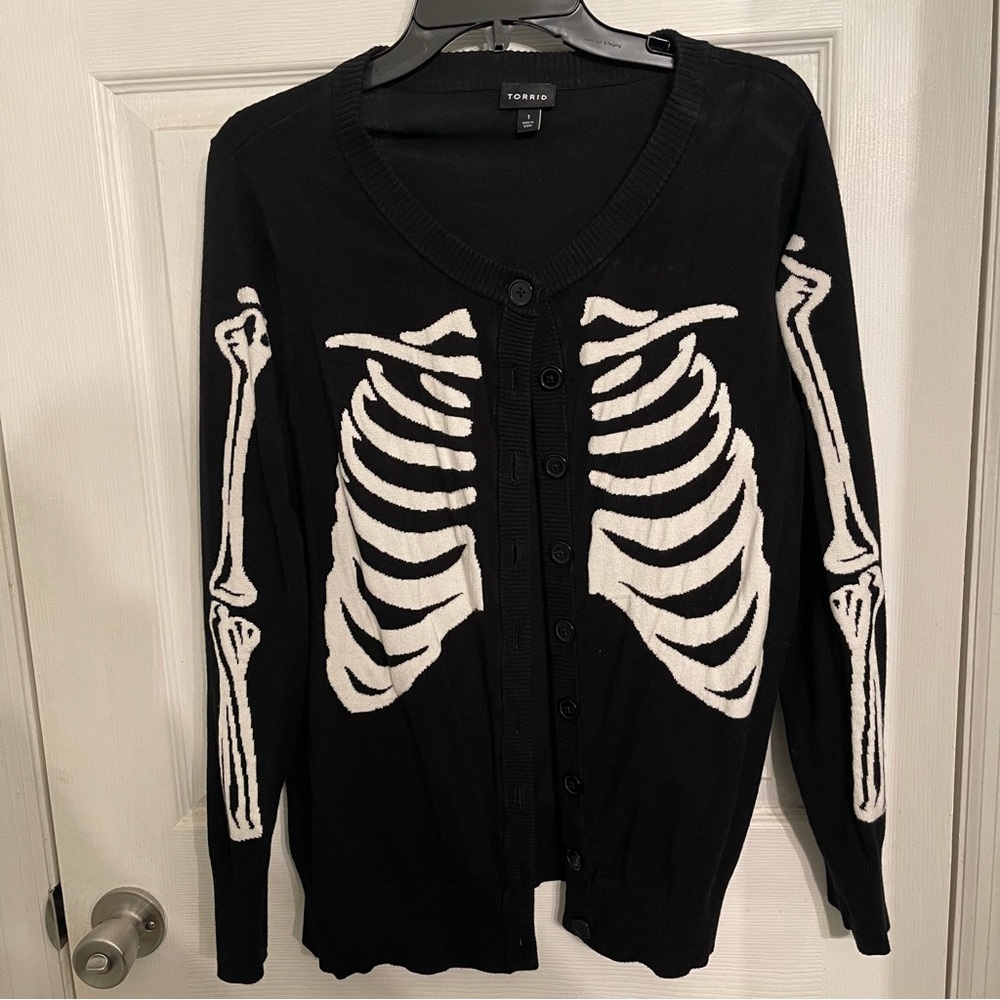 Torrid Black Knit Cardigan